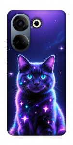 Чохол Galaxy purple cat для TECNO Camon 20 Pro (CK7n)