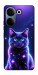 Чехол Galaxy purple cat для TECNO Camon 20 Pro (CK7n)