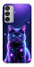 Чехол Galaxy purple cat для Galaxy M15 5G