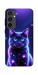 Чехол Galaxy purple cat для Galaxy S24 FE