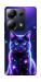 Чехол Galaxy purple cat для Xiaomi Poco M6 Pro 4G