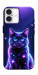 Чехол Galaxy purple cat для iPhone 16 Plus