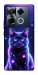 Чохол Galaxy purple cat для Infinix Note 40 Pro 4G