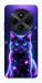 Чехол Galaxy purple cat для Xiaomi Redmi 14C