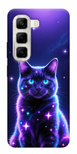 Чехол Galaxy purple cat для Infinix Hot 50 4G