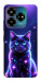 Чехол Galaxy purple cat для ZTE Nubia V60