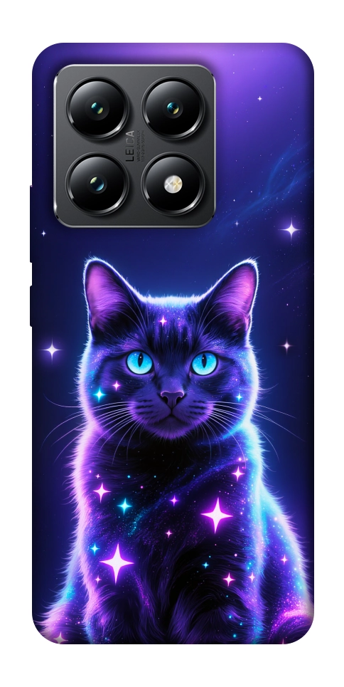 Чехол Galaxy purple cat для Xiaomi 14T