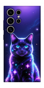 Чохол Galaxy purple cat для Galaxy S25 Ultra