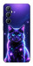 Чехол Galaxy purple cat для Realme C65 4G