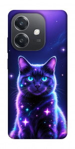 Чехол Galaxy purple cat для Oppo А3х 4G