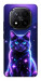 Чехол Galaxy purple cat для Xiaomi Redmi Note 14 Pro+ 5G