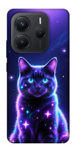 Чохол Galaxy purple cat для Xiaomi Redmi Note 14 5G