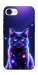Чехол Galaxy purple cat для iPhone 16e
