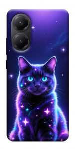 Чехол Galaxy purple cat для Xiaomi Poco X7 Pro