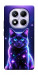 Чехол Galaxy purple cat для Xiaomi Poco X7