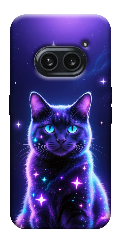 Чохол Galaxy purple cat для Nothing Phone (2a)