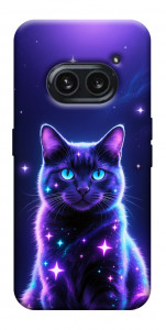 Чохол Galaxy purple cat для Nothing Phone (2a)