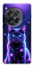 Чехол Galaxy purple cat для OnePlus 12
