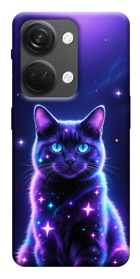 Чехол Galaxy purple cat для OnePlus Nord 3