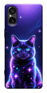 Чехол Galaxy purple cat для Sony Xperia 5 V
