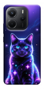 Чохол Galaxy purple cat для Xiaomi Redmi Note 14 4G (Europe version)