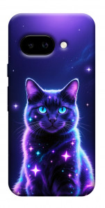 Чехол Galaxy purple cat для Google Pixel 9a