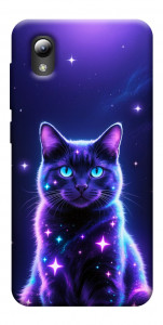 Чохол Galaxy purple cat для ZTE Blade A3 (2019)