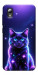 Чохол Galaxy purple cat для ZTE Blade A3 (2019)