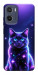 Чехол Galaxy purple cat для Motorola Moto G05
