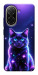 Чохол Galaxy purple cat для Xiaomi Poco C71