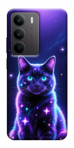 Чохол Galaxy purple cat для Realme C75