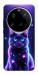 Чехол Galaxy purple cat для Xiaomi 15 Ultra