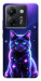 Чехол Galaxy purple cat для Xiaomi Poco M7 Pro 5G