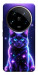 Чехол Galaxy purple cat для Xiaomi 14 Ultra