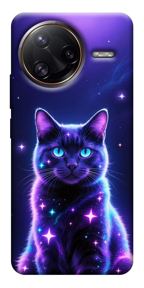 Чехол Galaxy purple cat для Xiaomi Poco F7 Ultra