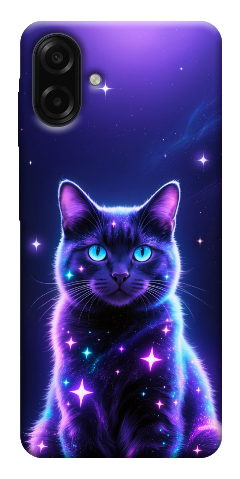 Чехол Galaxy purple cat для Galaxy A07