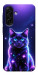 Чехол Galaxy purple cat для Galaxy A17 5G