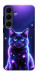 Чехол Galaxy purple cat для Galaxy S25 FE