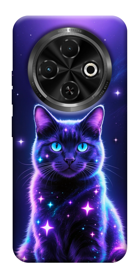 Чехол Galaxy purple cat для TECNO Spark 30C (KL5n)