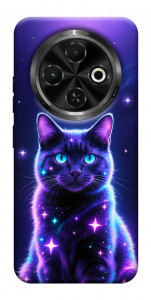 Чохол Galaxy purple cat для TECNO Spark 30C (KL5n)