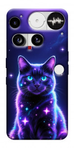 Чохол Galaxy purple cat для Nothing Phone (3)