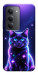 Чехол Galaxy purple cat для Xiaomi Redmi 15 (Europe version)