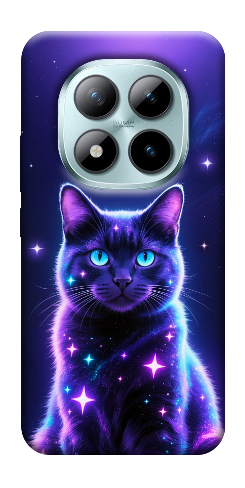 Чохол Galaxy purple cat для Xiaomi Redmi Note 15 Pro 5G