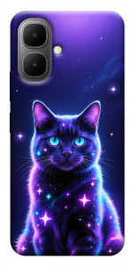 Чехол Galaxy purple cat для Infinix Smart 10