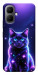 Чехол Galaxy purple cat для Infinix Smart 10