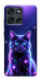 Чехол Galaxy purple cat для Motorola Moto G56 5G