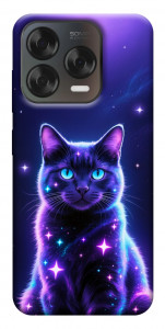 Чохол Galaxy purple cat для ZTE Nubia V70 Design