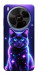 Чохол Galaxy purple cat для ZTE Nubia V70 Max