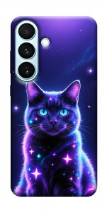 Чехол Galaxy purple cat для Galaxy S26
