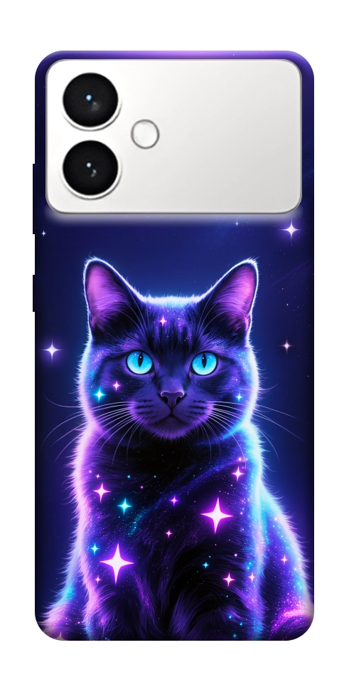 Чохол Galaxy purple cat для Galaxy S26 Edge
